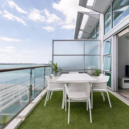 Spacious Penthouse With Spectacular Harbour Views! Auckland Luaran gambar